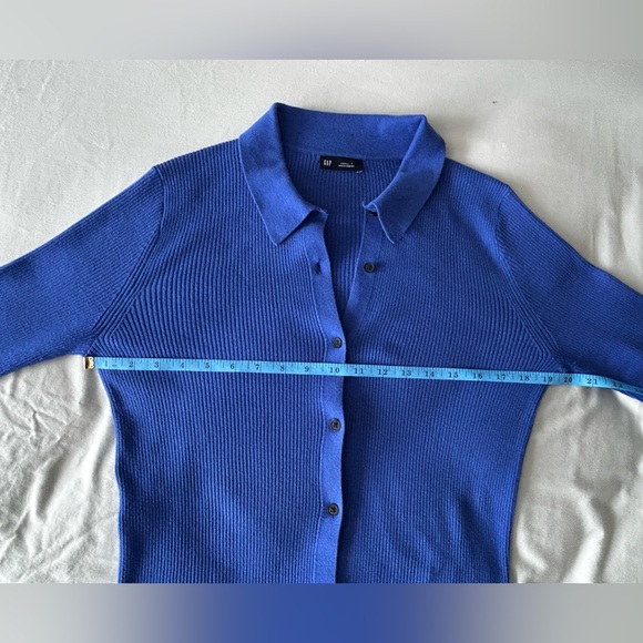 GAP Women's Royal Blue Cardigan Size Small & Tall - Picture 10 of 16